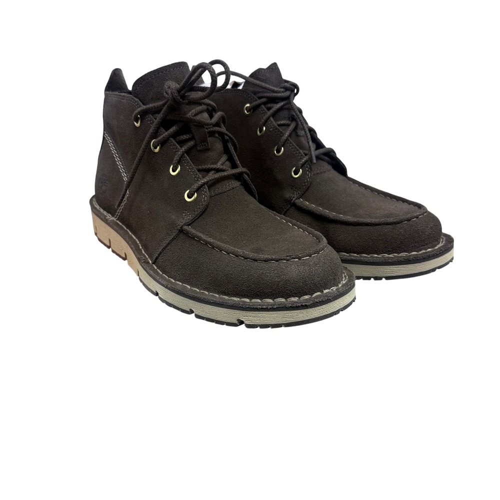 Timberland Westmore Mid Lace Chukka Boot Mens 8.5 Olive Suede TB0A5YGY901